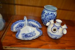 Delft and Abbey Blue & White Pottery