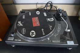 Gemini Belt Drive Manual Turntable