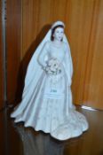 Royal Worcester Figurine - Queen Elizabeth II in B