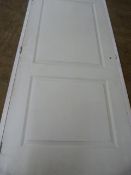 *Left Hand White Solid Door 2040x826x44mm plus Frame