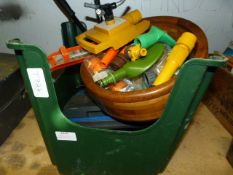 Garden Accessories Including Stool, Lawn Sprayer and Hose Fittings