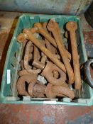 Box of Large Shackles and Rings