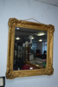 Victorian Gilt Frame with Modern Mirror Glass