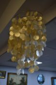 Shell Wind Chime Light Fitting