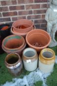 Terracotta Plant Pots and Victorian Pots