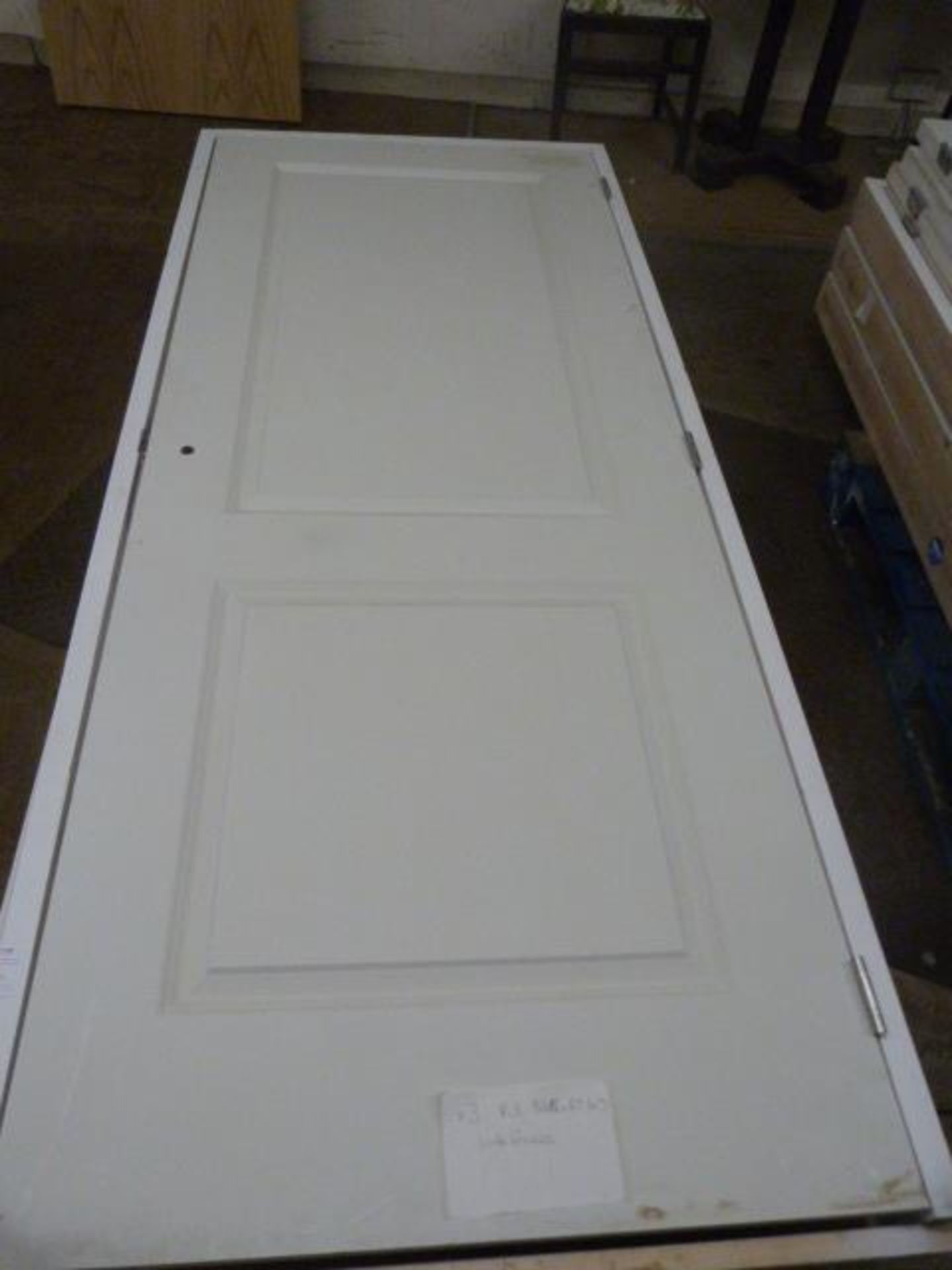 *Right Hand White Solid Door 2040x826x44mm plus Frame