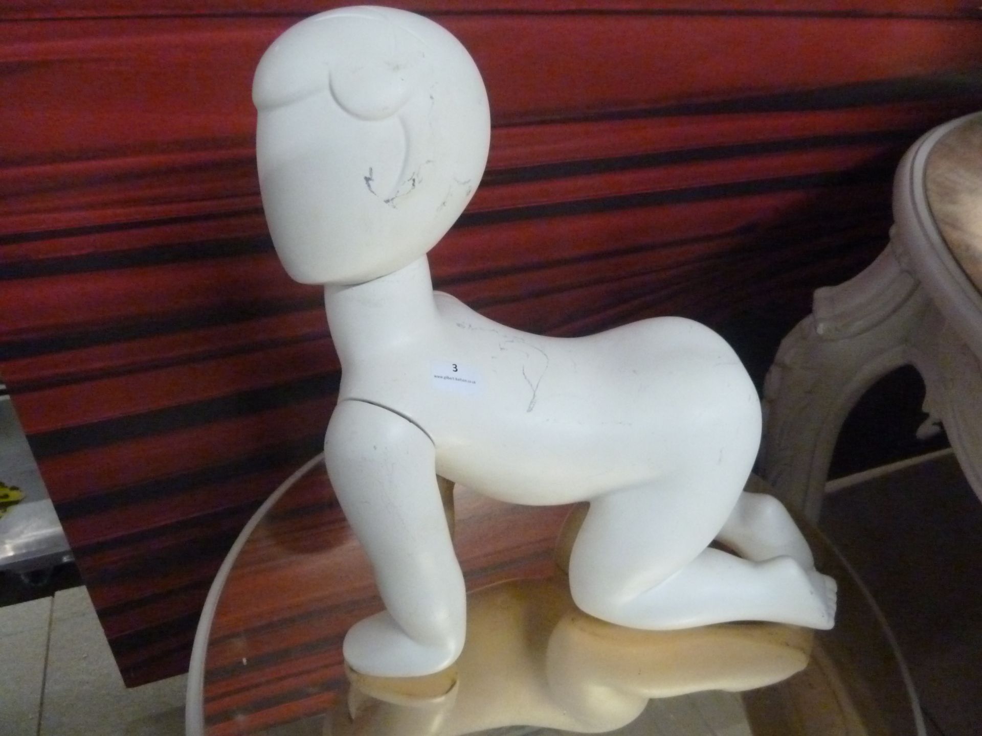 * toddler mannequin - crawling - Image 2 of 2