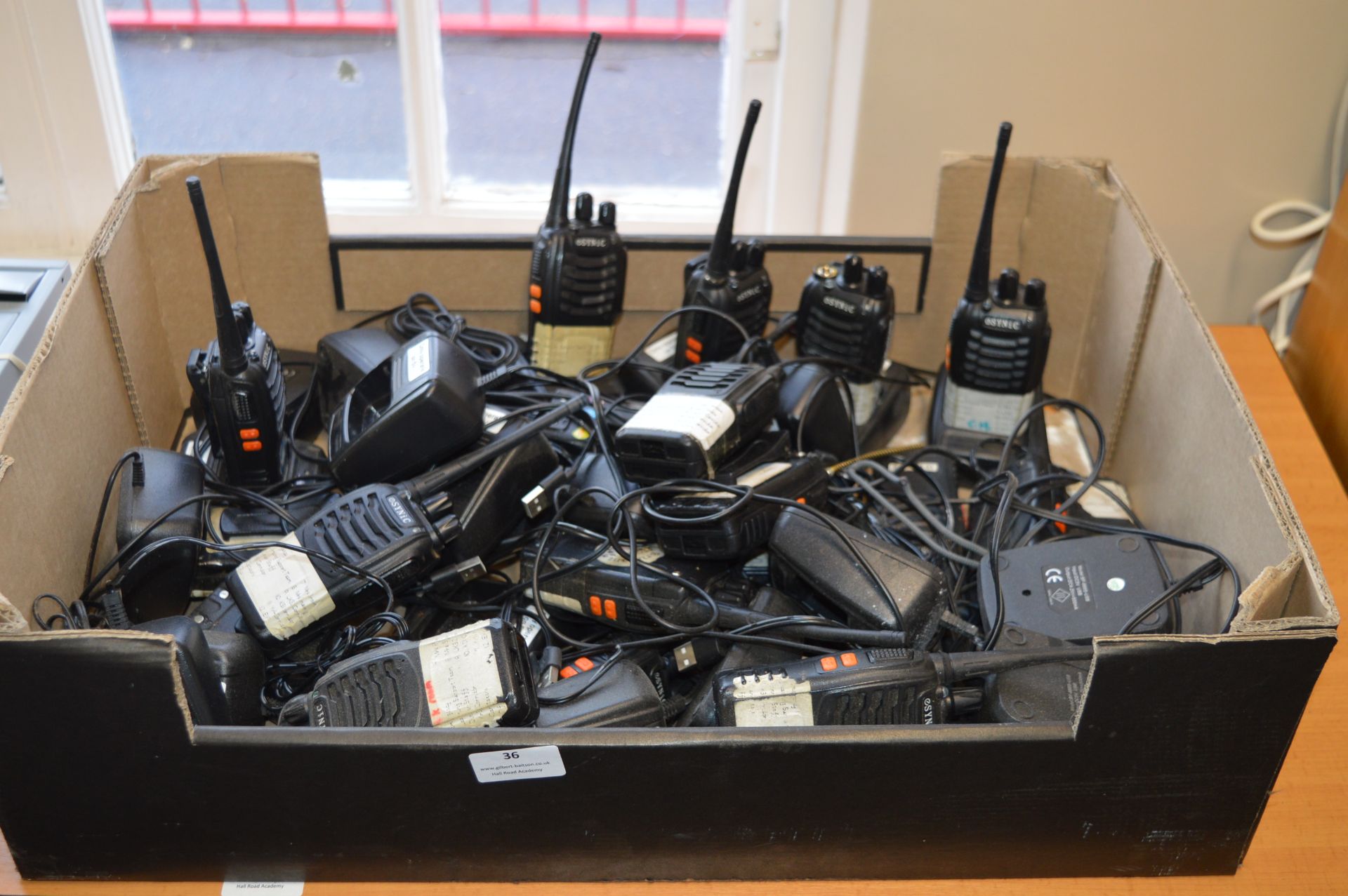 *Large Quantity of eSynic Handheld Radios with Chargers