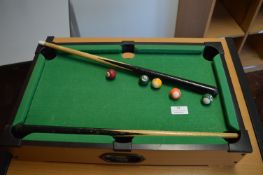 *Miniature Pool Table