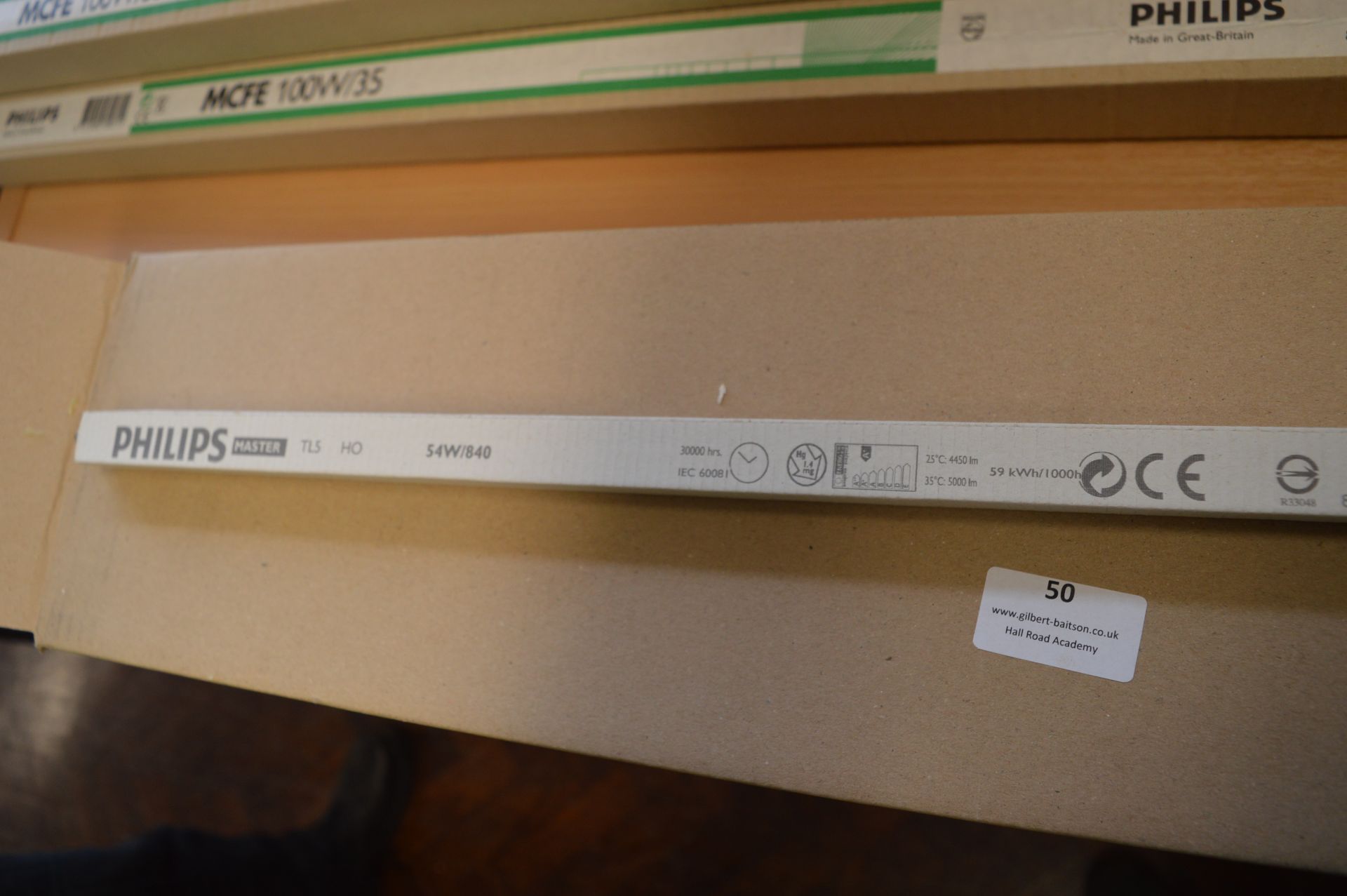 *Box of Twenty Philips TL5HO54W/840 Fluorescent Tubes