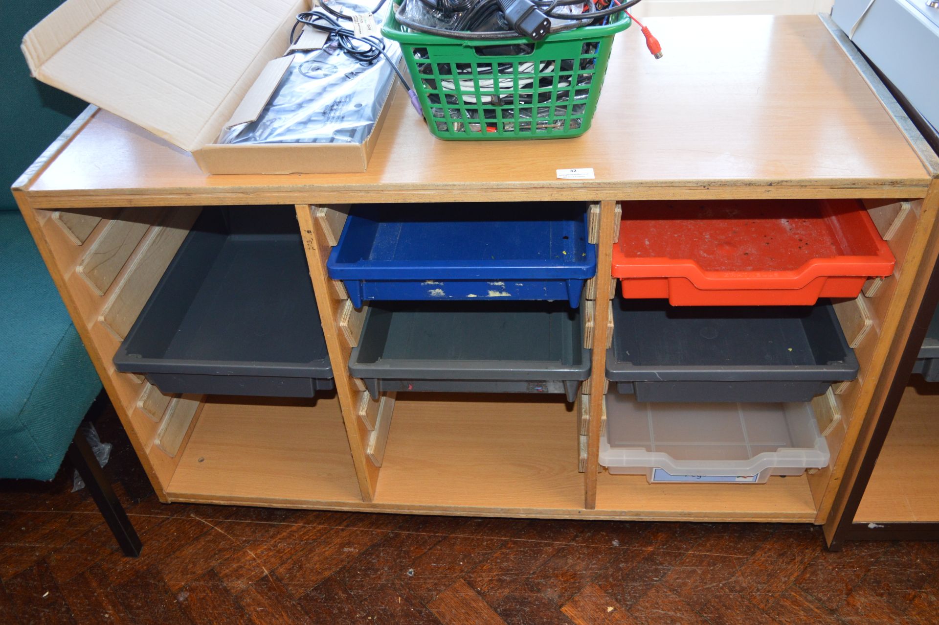 *Small Storage Unit with Trays