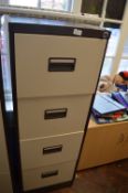 *Four Drawer Metal Filing Cabinet