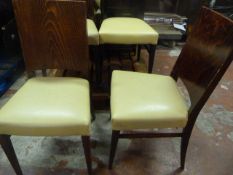 *12 Wood Framed Upholstered Restaurant Chairs