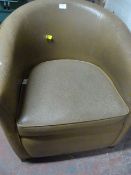 *Brown Tub Chair