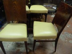 *12 Wood Framed Upholstered Restaurant Chairs