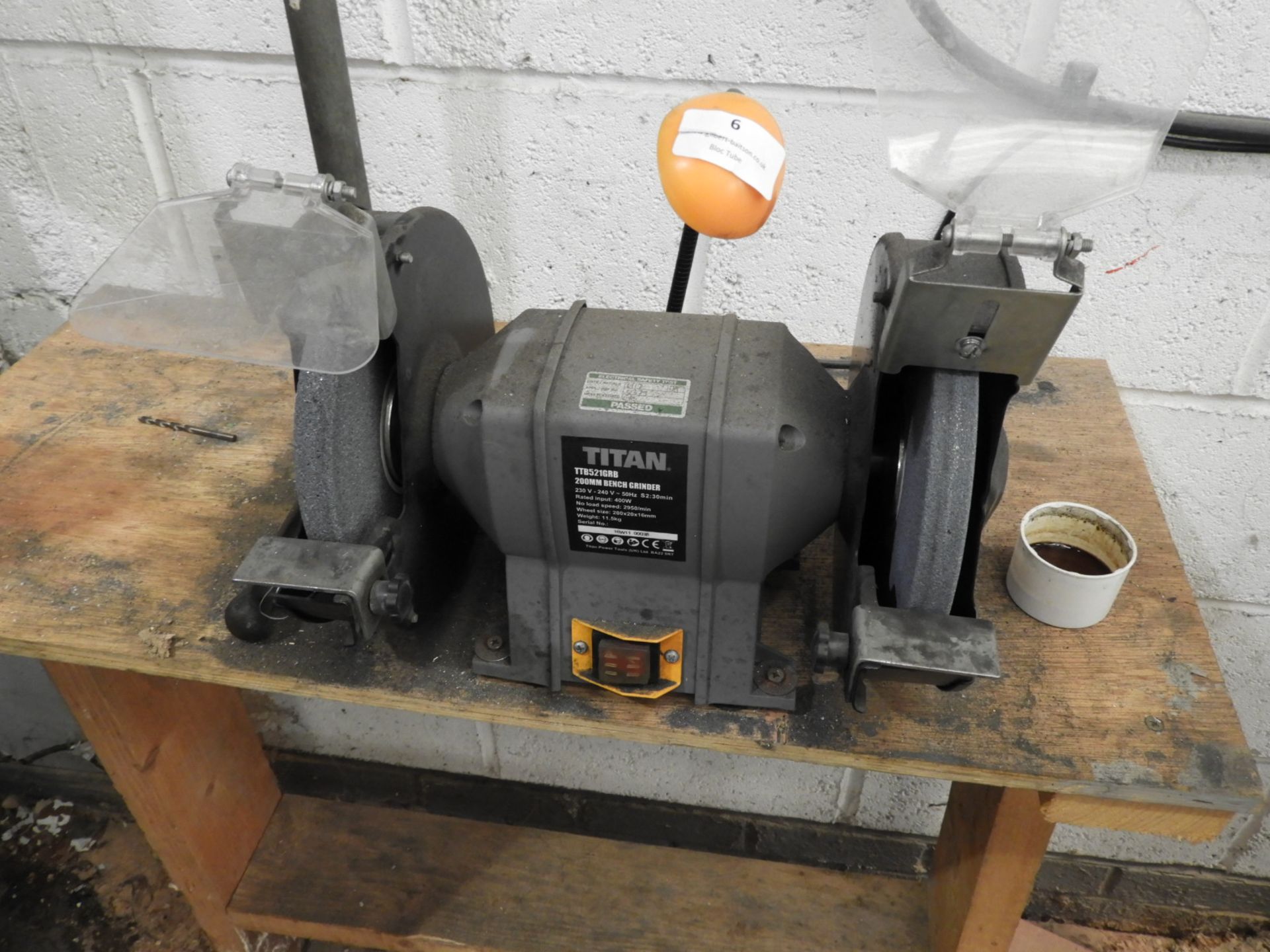 *Titan Double Headed Bench Grinder