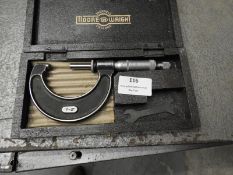 *Moore & Wright 1-2" Micrometer