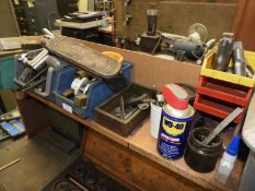 *Assorted Hand Tools Including Pullers, Wire Brushes, Chains, Link Breakers, etc.