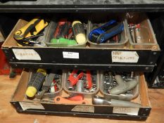 *Two Component Drawers Containing Allen Keys, Socket Sets, etc.