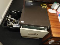 *Two Drawer Foolscap Filing Cabinet, Computer Accessories and a Desktop PC etc.