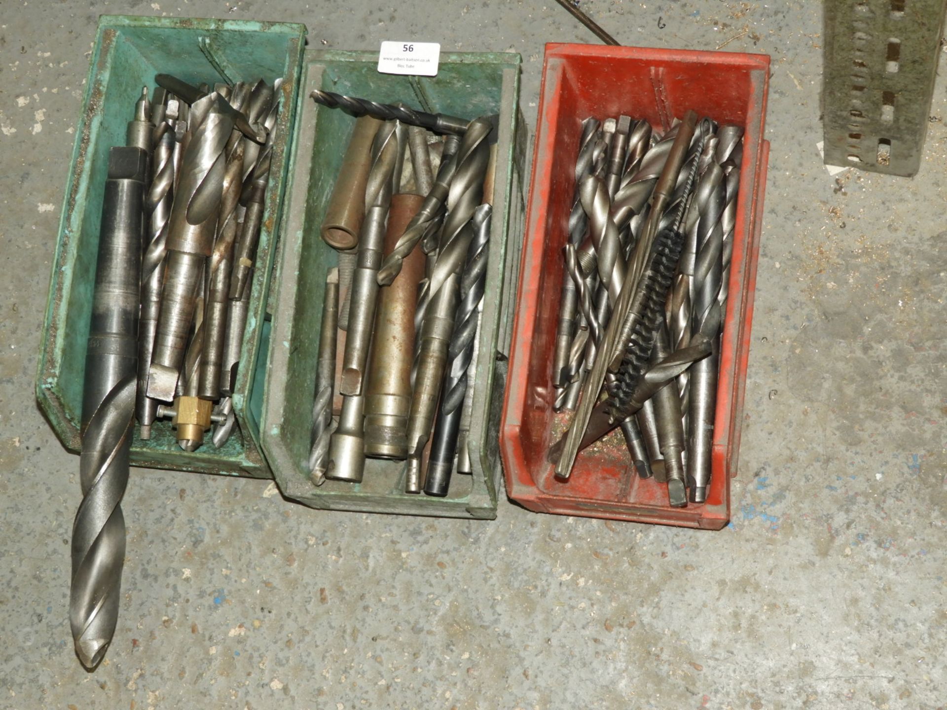 *Three Box of Morse Taper Drill Bits