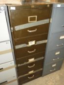 *Four Drawer Foolscap Filing Cabinet (Brown)