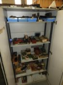 *6ft Storage Cabinet Containing Assorted Lathe and Other Machine Tooling;