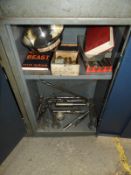 *Industrial Cabinet Containing Assorted Open Ended Spanners, Morse Taper Drill Bits, Adapters, etc.