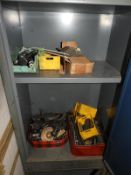 *Industrial Cabinet Containing Assorted Tooling, Nuts, Bolts, etc.