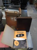 *Box Containing Early Manuals Including Westinghouse Pneumatic Control Equipment from 1950s