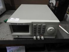 *GW Instek Programable Power Supply Unit