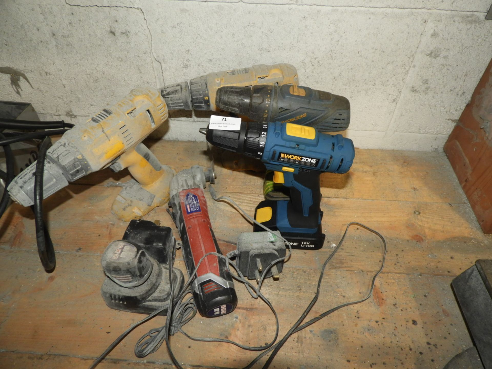 *Assorted Cordless Tools