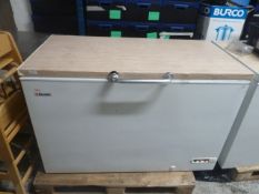 * Elcold chest freezer. 1300w x 750d x 900h