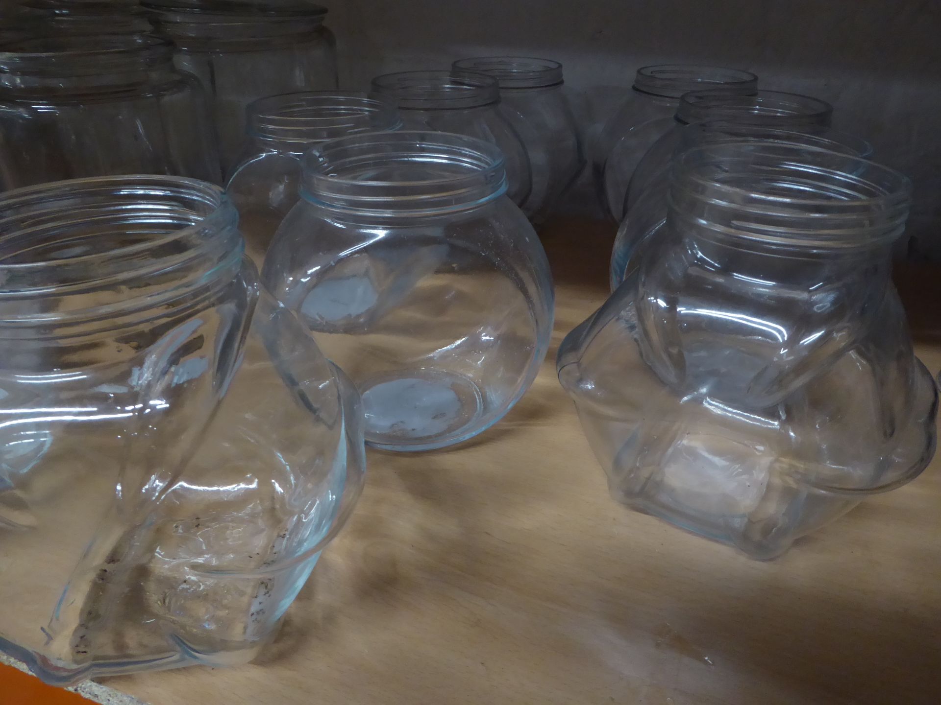 * 10 x glass jars - Image 2 of 2