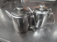 * S/S teapots x 35