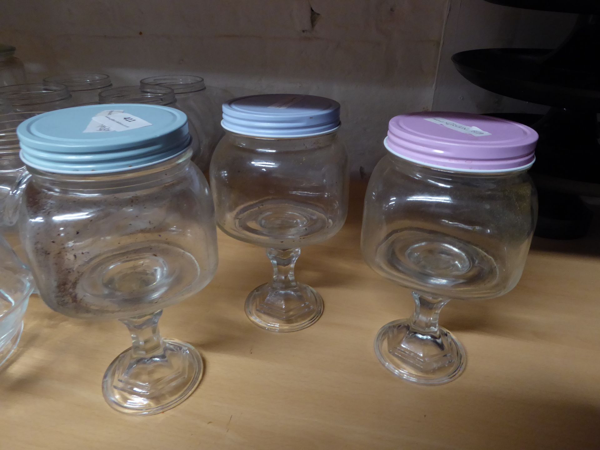 * 3 x glass jars - Image 2 of 2