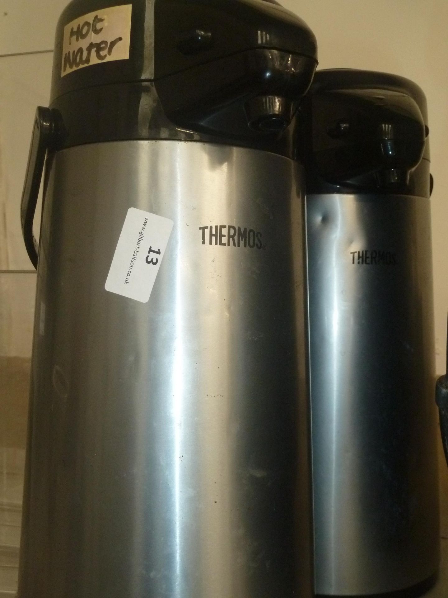 * 2 x Thermos hot drink canisters with dispense tap