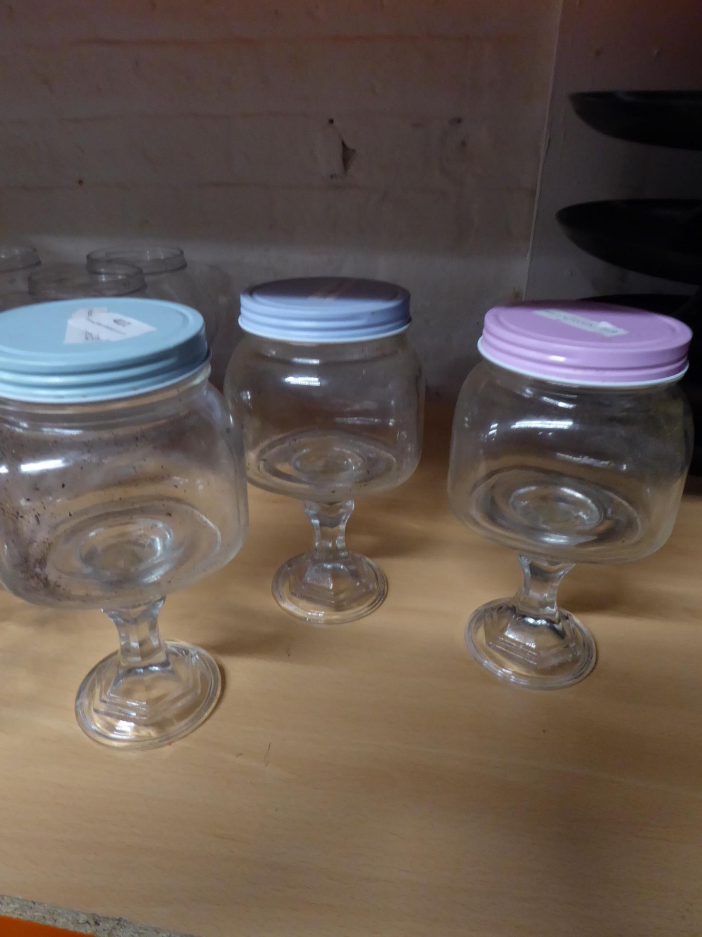 * 3 x glass jars