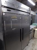 * Williams S/S upright double fridge HJ2SA. 1400w x 820d x 1970h