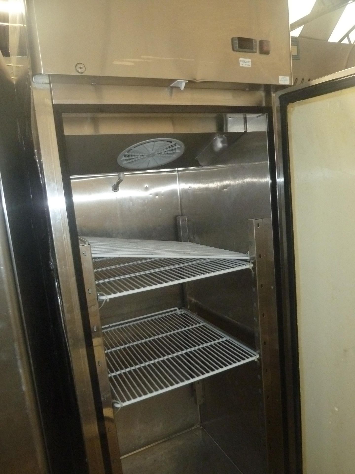 * Atosa S/S upright freezer MBF8113 on castors. 730w x 800d x 2100h - Image 2 of 3
