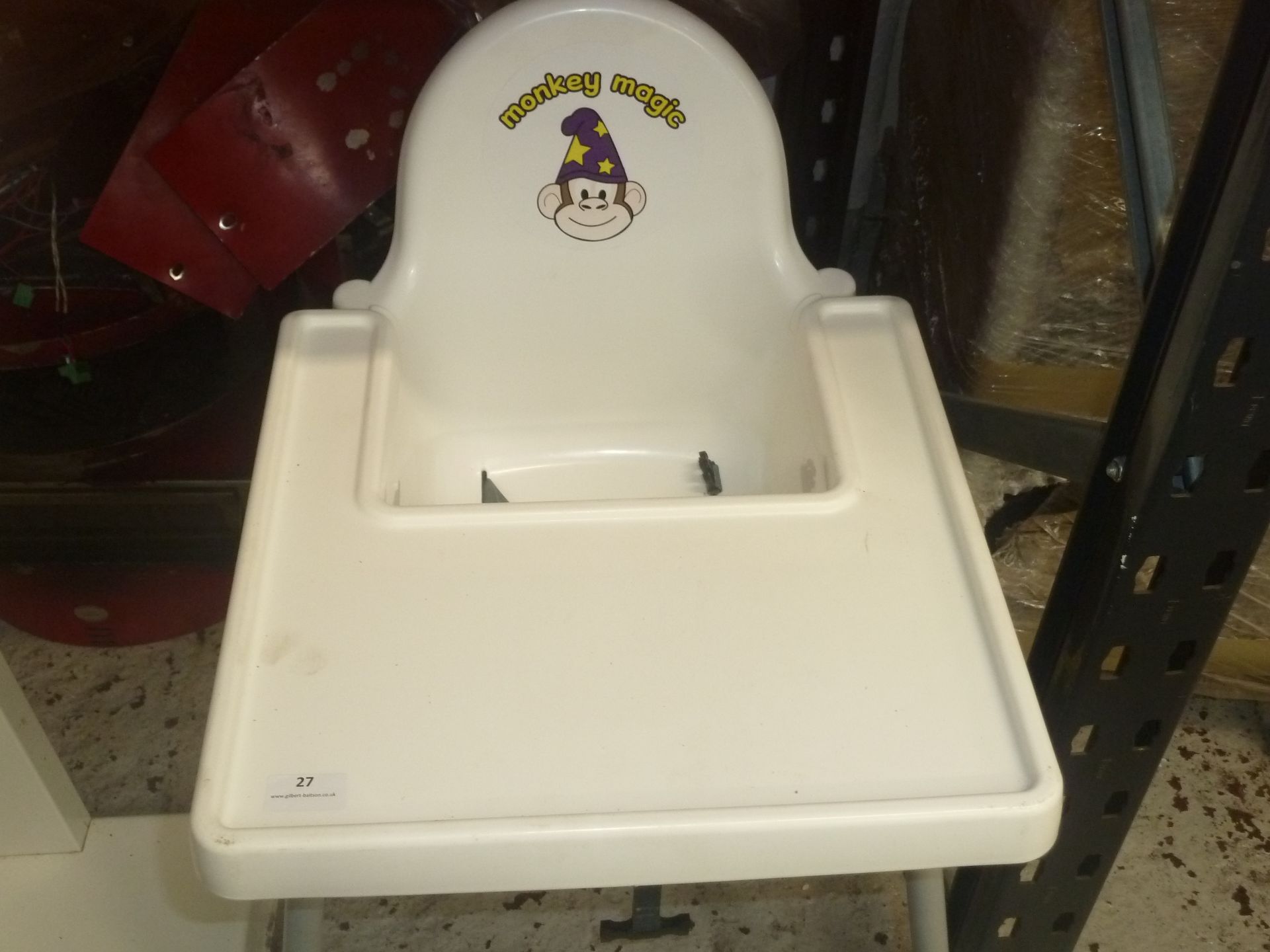 * Plastic high chair - Image 2 of 2