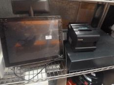 * VariPOS till screen, receipt printer and cash drawer