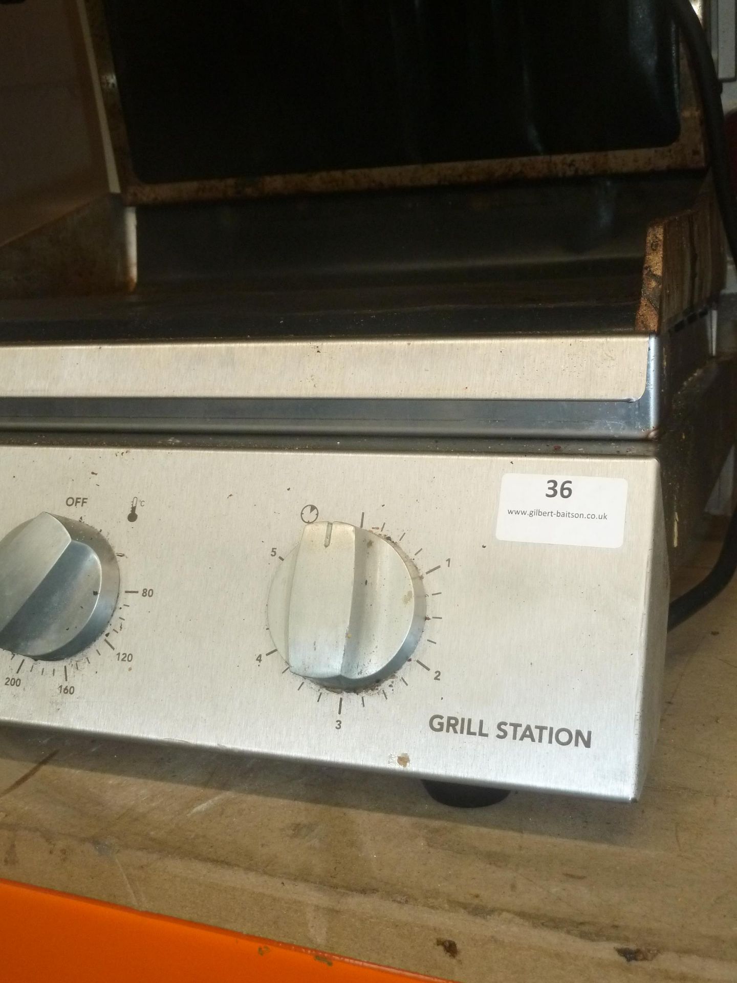 * Roband grill station contact grill. Cooking area 370w x 280d - Image 4 of 4