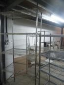 *wire racking - 5 shelf - tall - 900w x 550d x 2100h