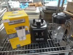 * Hamilton Beach commercial blender with spare boxed jug