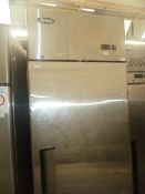 * Atosa S/S upright freezer MBF8113 on castors. 730w x 800d x 2100h
