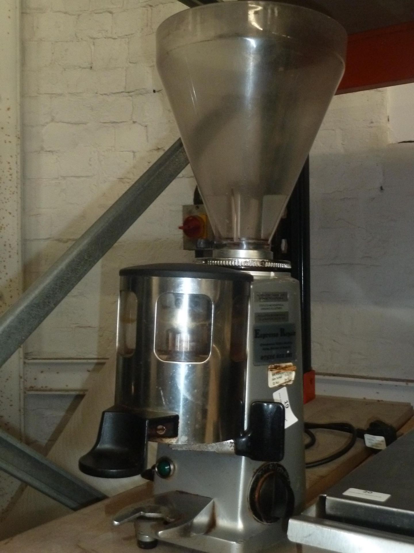 * Mazzer coffee grinder - Image 3 of 3