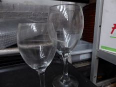 * large quantity wine glasses