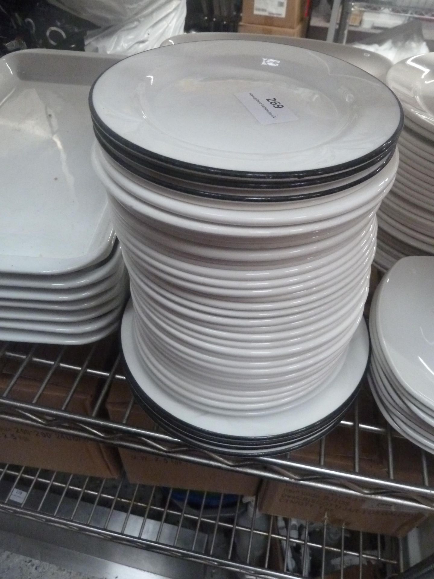 * small side plates x 35+ - Image 2 of 2
