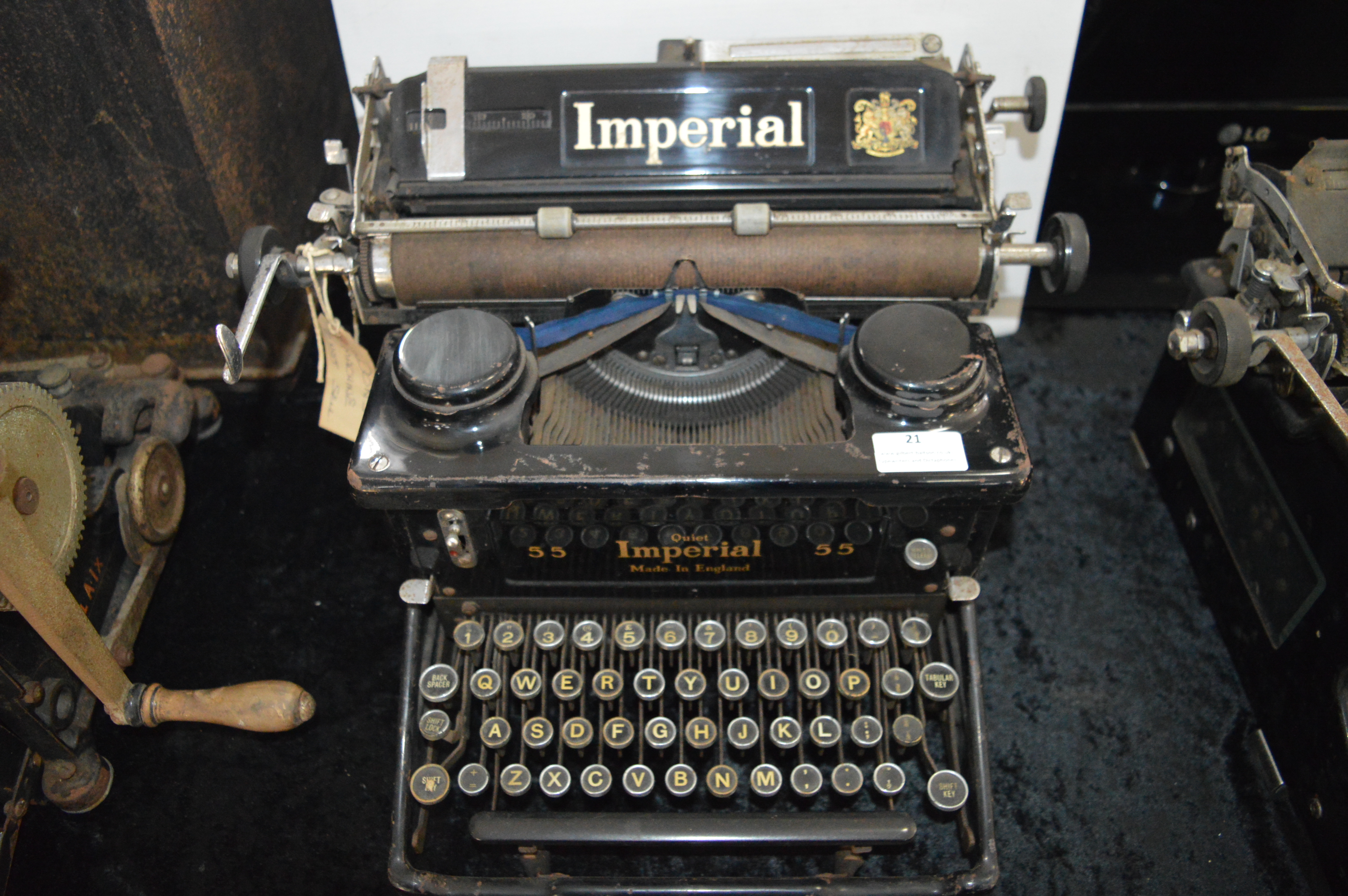 Imperial No.55 Quiet Typewriter made in England